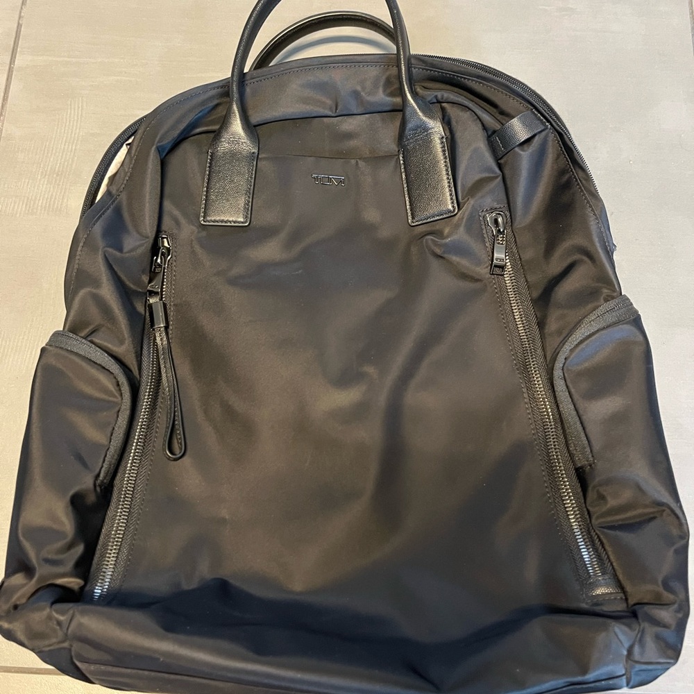 Tumi Black Backpack